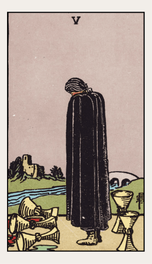 Five of Cups