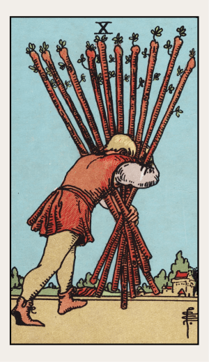 Ten of Wands