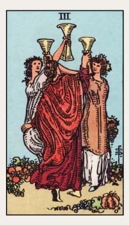 Three of Cups