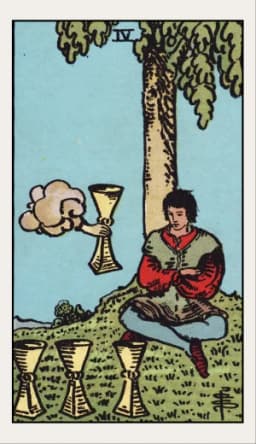 Four of Cups