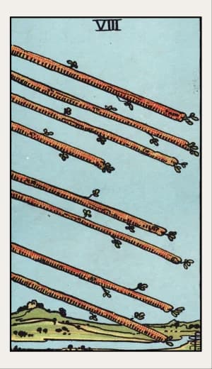 Eight of Wands