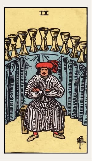 Nine of Cups