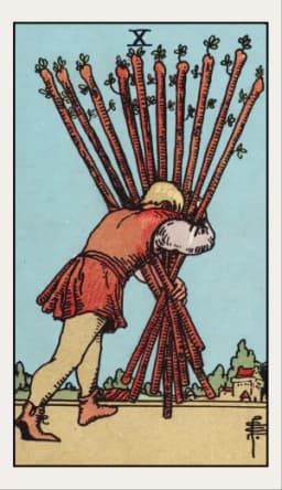Ten of Wands