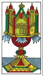 Ace of Cups Tarot de Marseille