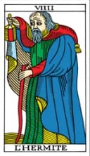 The Hermit Tarot de Marseille