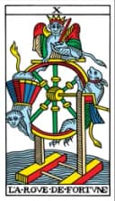 Wheel of Fortune Tarot de Marseille