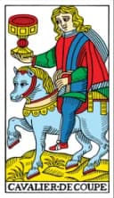 Knight of Cups Tarot de Marseille