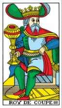 King of Cups Tarot de Marseille
