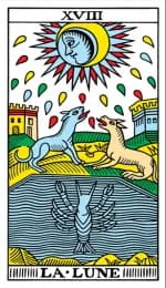 The Moon Tarot de Marseille