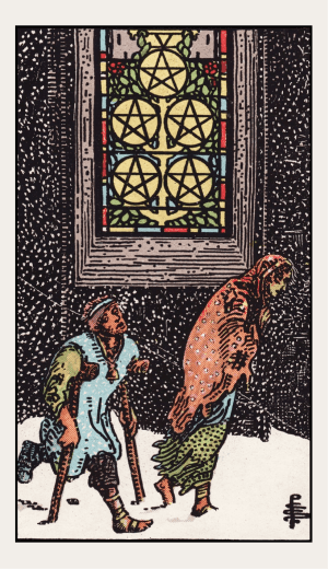 Five of Pentacles