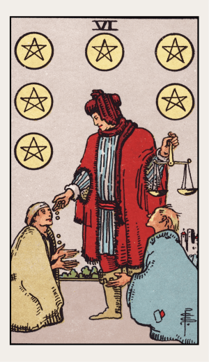 Six of Pentacles