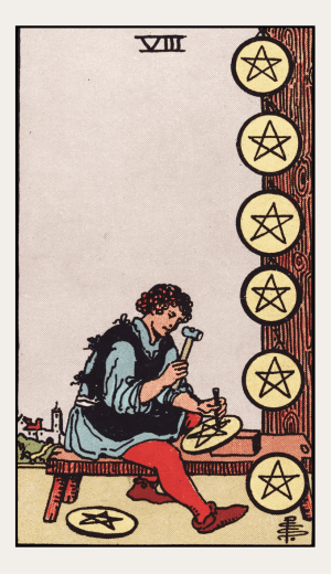 Eight of Pentacles