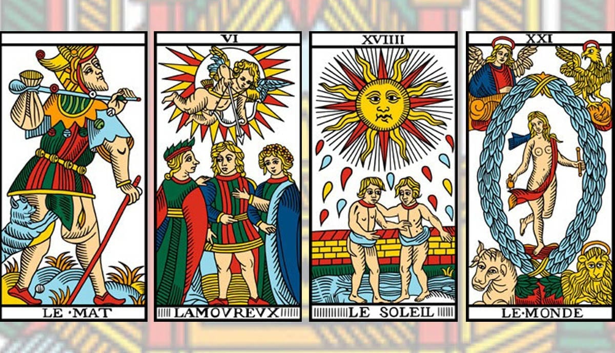 Traditional Tarot de Marseille cards